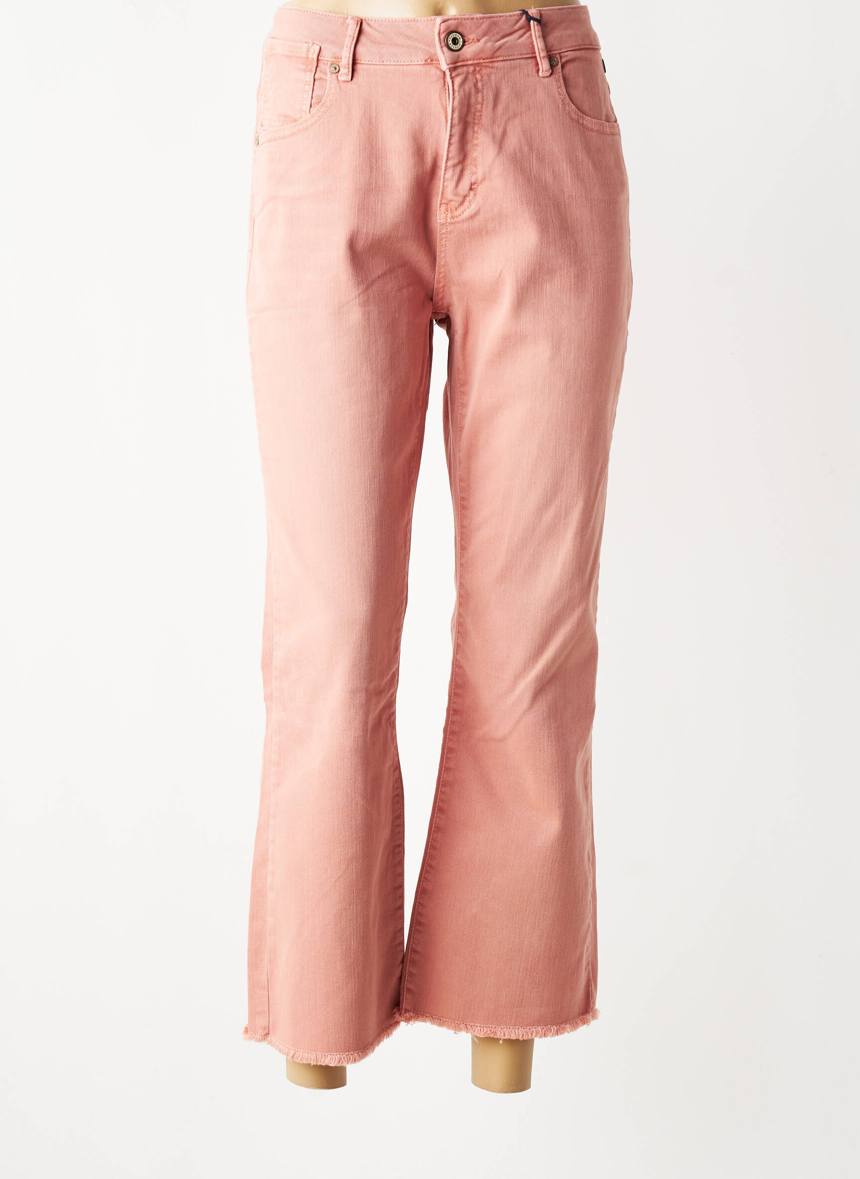 Jeans bootcut taille normale taille normale rose FREEMAN T.PORTER femme