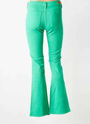 Jeans bootcut taille normale taille normale vert HAPPY femme