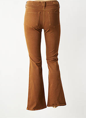 Jeans bootcut taille normale taille normale marron HAPPY femme