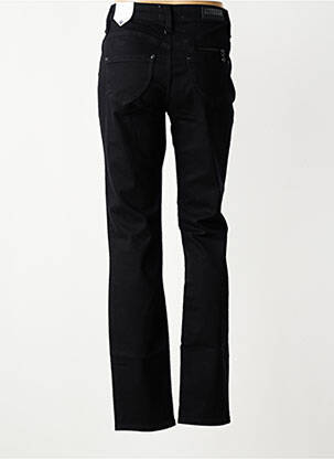 Jeans coupe slim taille haute taille haute noir FREEMAN T.PORTER femme