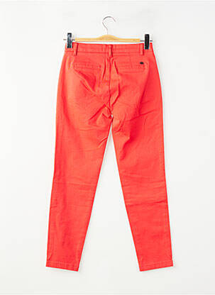 Pantalon chino stretch taille normale rouge FREEMAN T.PORTER femme