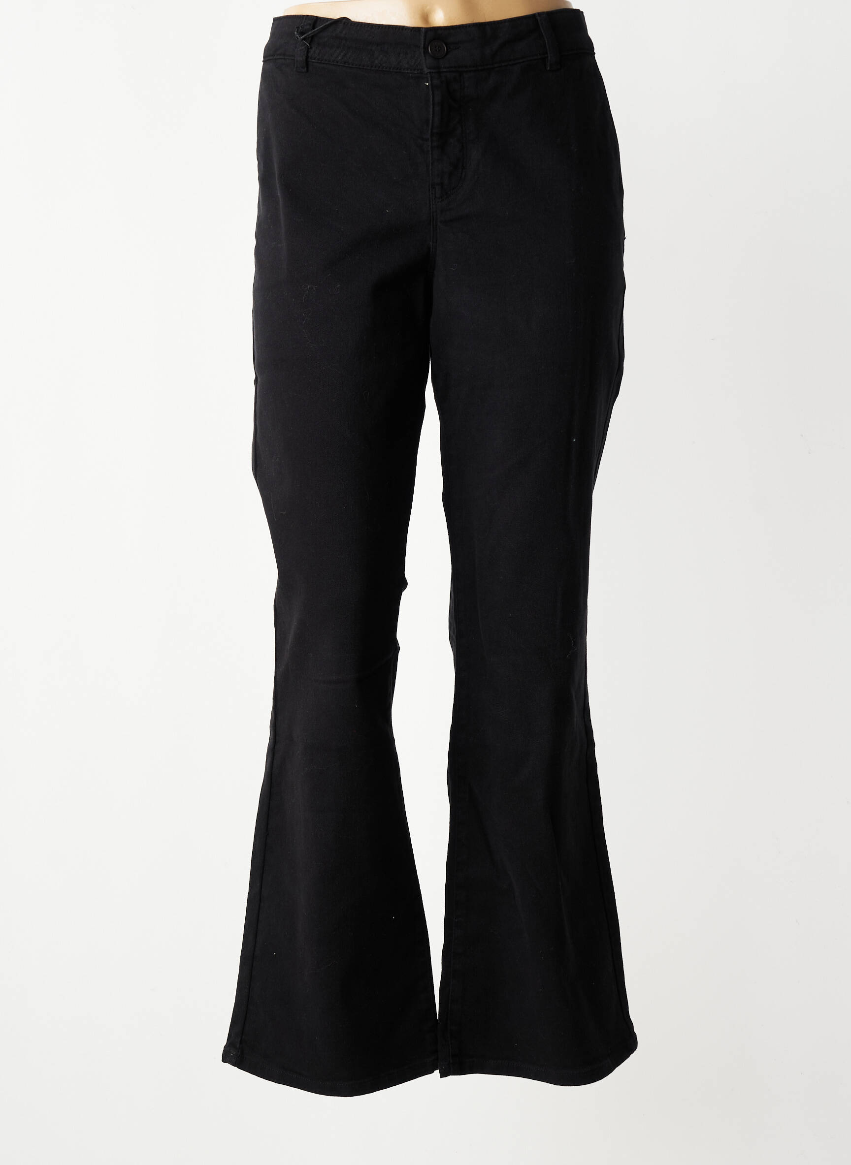 Jeans bootcut taille normale taille normale noir HAPPY femme