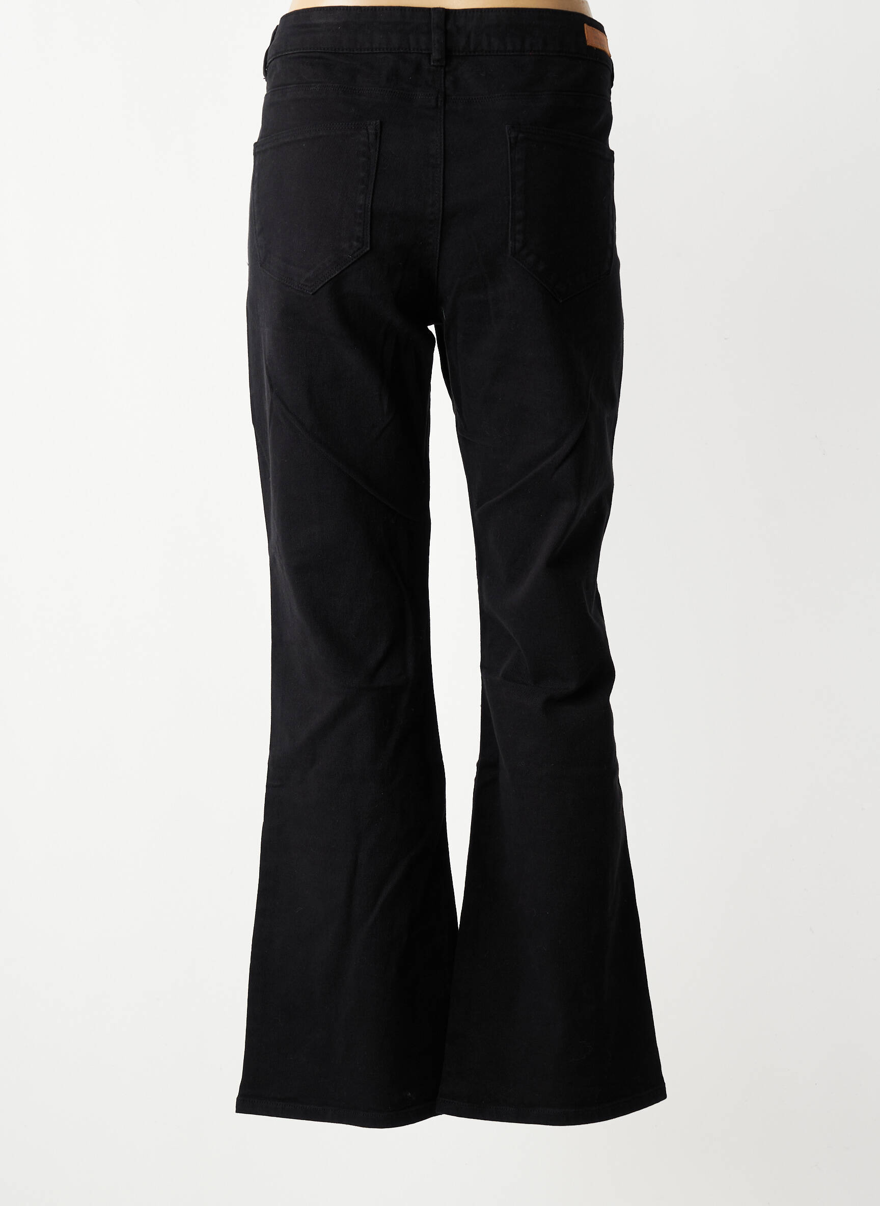 Jeans bootcut taille normale taille normale noir HAPPY femme