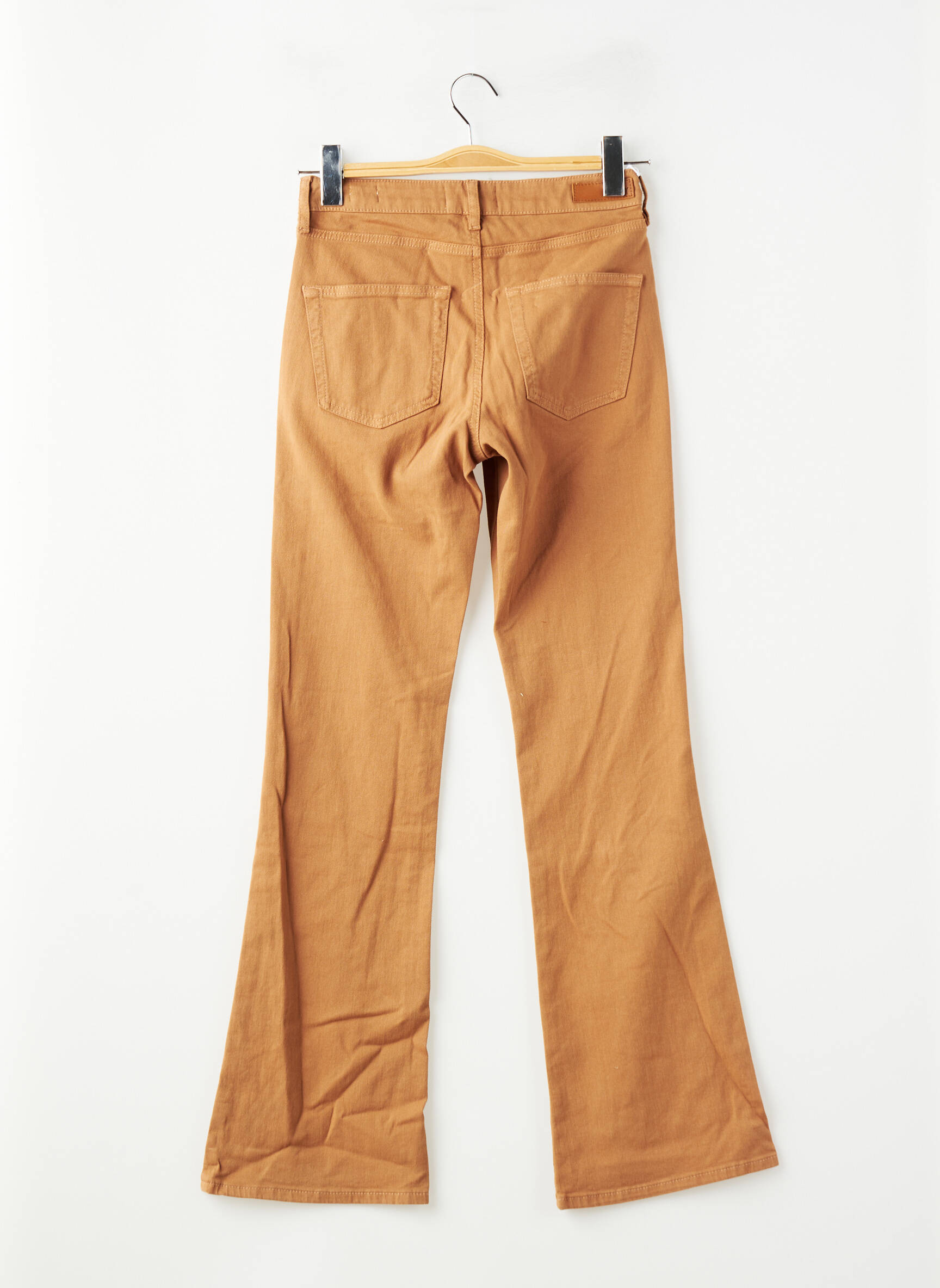 Jeans bootcut taille normale taille normale marron HAPPY femme