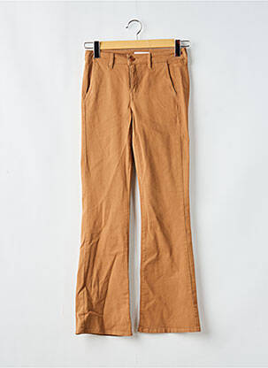 Jeans bootcut taille normale taille normale marron HAPPY femme