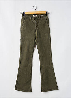 Jeans bootcut taille haute taille haute vert HAPPY femme