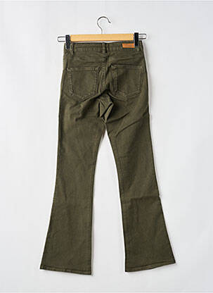 Jeans bootcut taille haute taille haute vert HAPPY femme