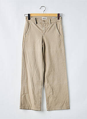 Jeans coupe large taille normale taille normale beige HAPPY femme