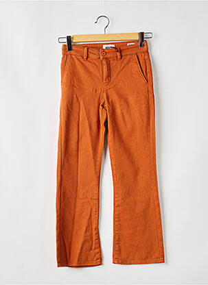 Jeans coupe large taille normale taille normale orange HAPPY femme