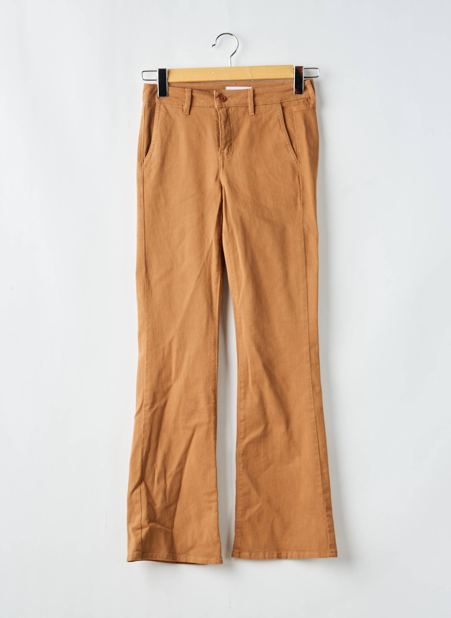 Jeans bootcut taille normale taille normale marron HAPPY femme