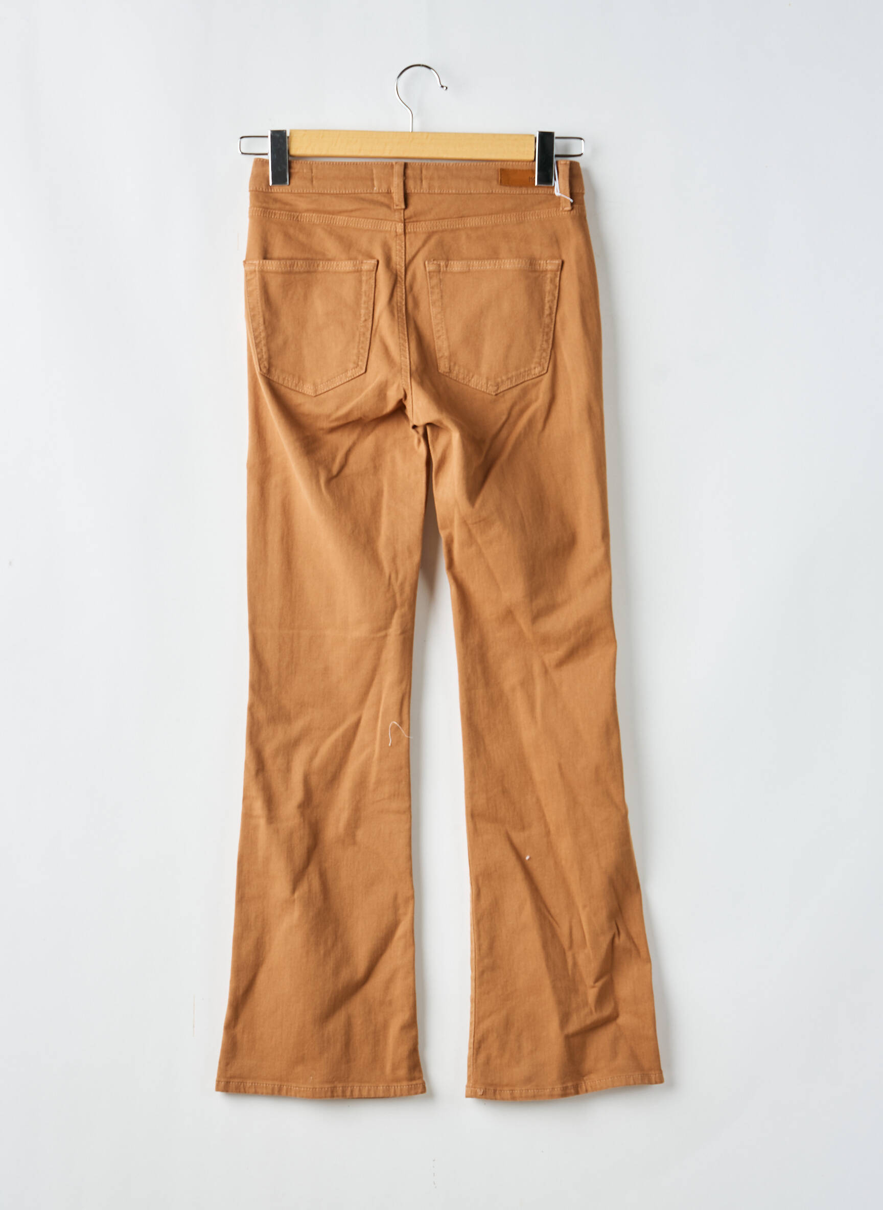 Jeans bootcut taille normale taille normale marron HAPPY femme