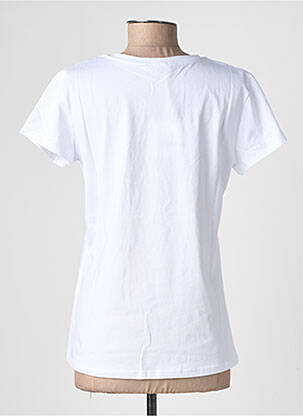 T-shirt stretch manches courtes blanc CIVICO 1 femme