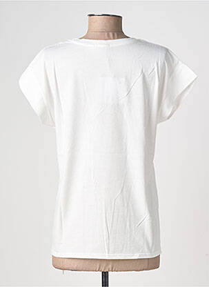 T-shirt imprimé fantaisie manches courtes blanc CIVICO 1 femme