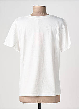 T-shirt sérigraphie manches courtes blanc ALTAMIRA femme