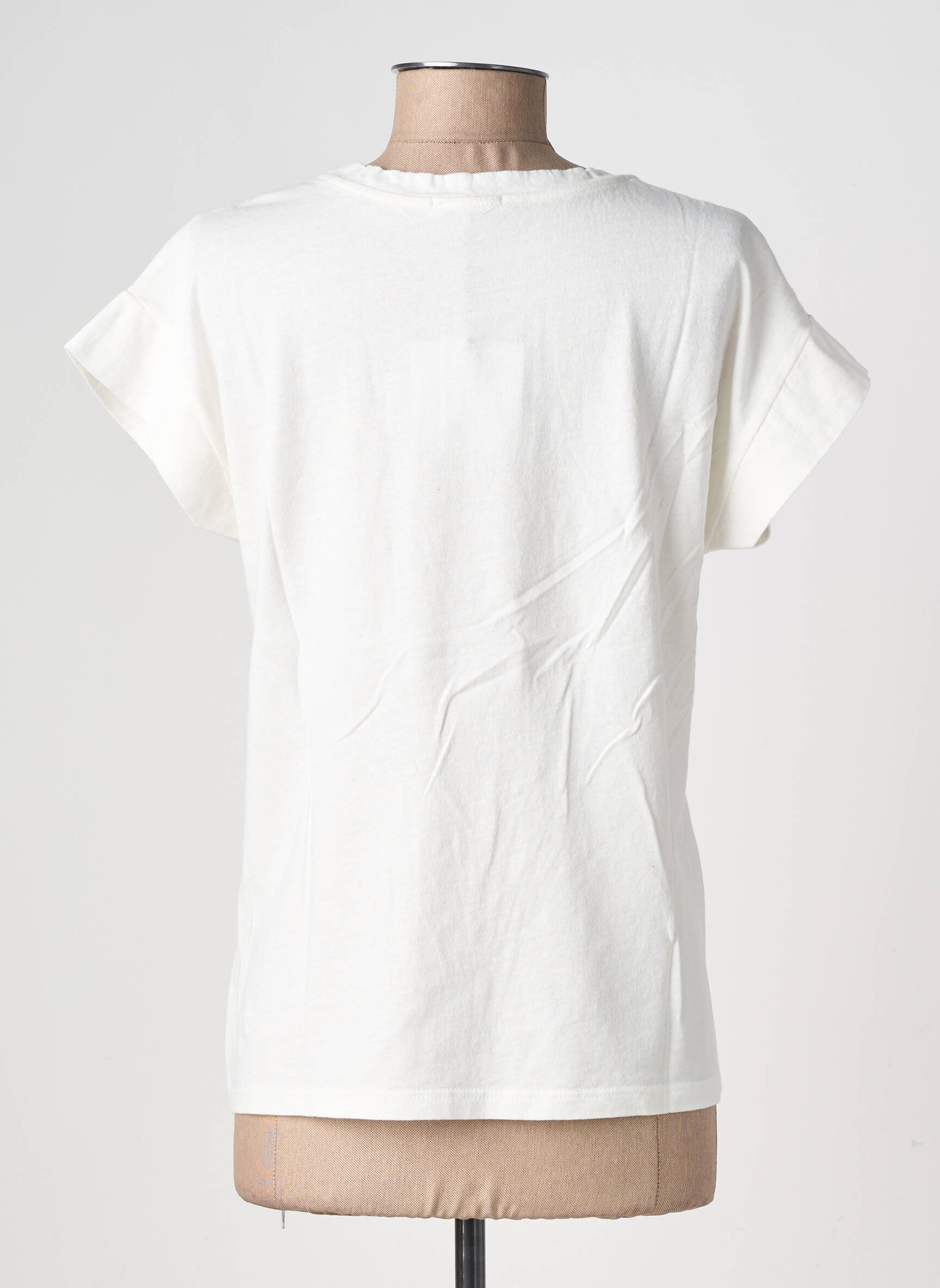 T-shirt imprimé fantaisie manches courtes noir CIVICO 1 femme