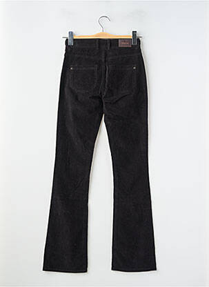 Pantalon flare stretch taille haute noir FREEMAN T.PORTER femme