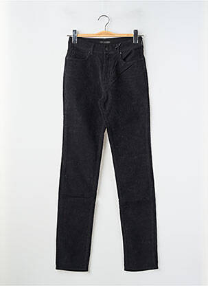 Pantalon slim taille haute taille haute noir CIMARRON femme