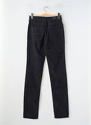 Pantalon slim taille haute taille haute noir CIMARRON femme