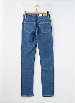 Jeans coupe droite taille haute taille haute bleu KANOPE femme