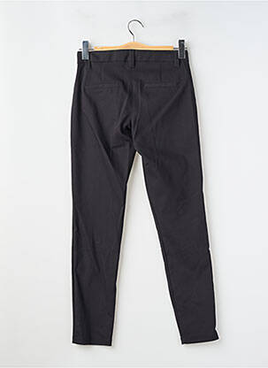 Pantalon chino tissage popeline taille normale noir STREET ONE femme
