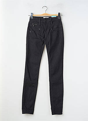 Jeans coupe slim taille haute taille haute noir FREEMAN T.PORTER femme