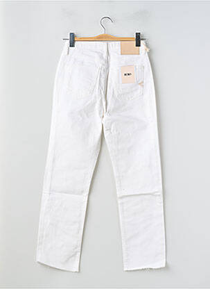 Jeans coupe droite stretch taille normale blanc REIKO femme