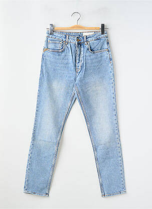 Jeans coupe slim taille haute taille haute bleu REIKO femme