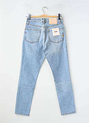 Jeans coupe slim taille haute taille haute bleu REIKO femme