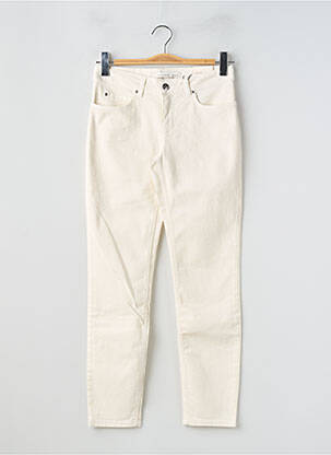 Jeans coupe slim stretch taille normale beige OUI femme