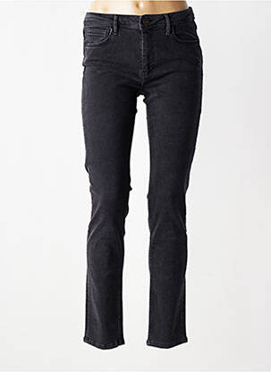 Jeans coupe slim stretch taille normale noir REIKO femme