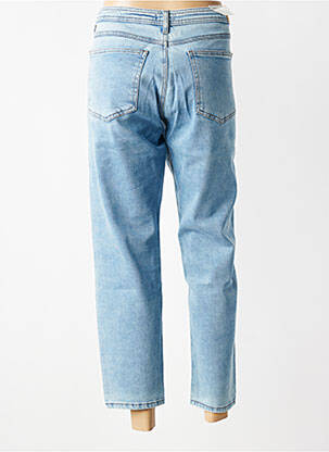 Jeans coupe droite stretch taille normale bleu KANOPE femme