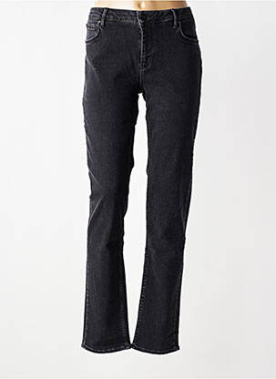 Jeans coupe slim stretch taille normale noir REIKO femme