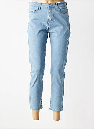 Jeans coupe slim taille haute taille haute bleu KANOPE femme