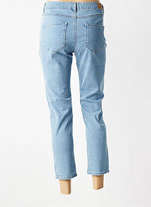 Jeans coupe slim taille haute taille haute bleu KANOPE femme