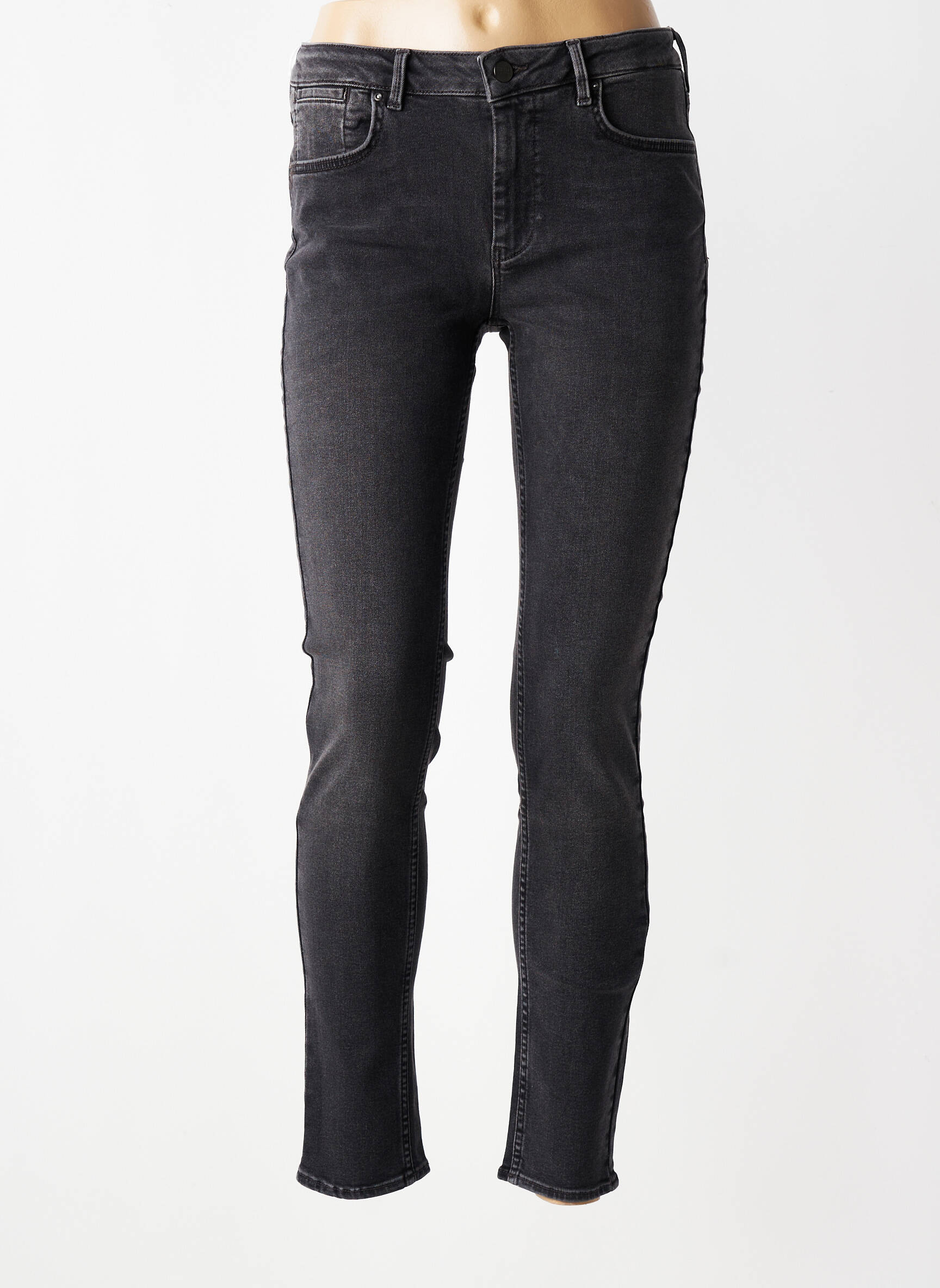 Jeans skinny taille normale taille normale noir REIKO femme
