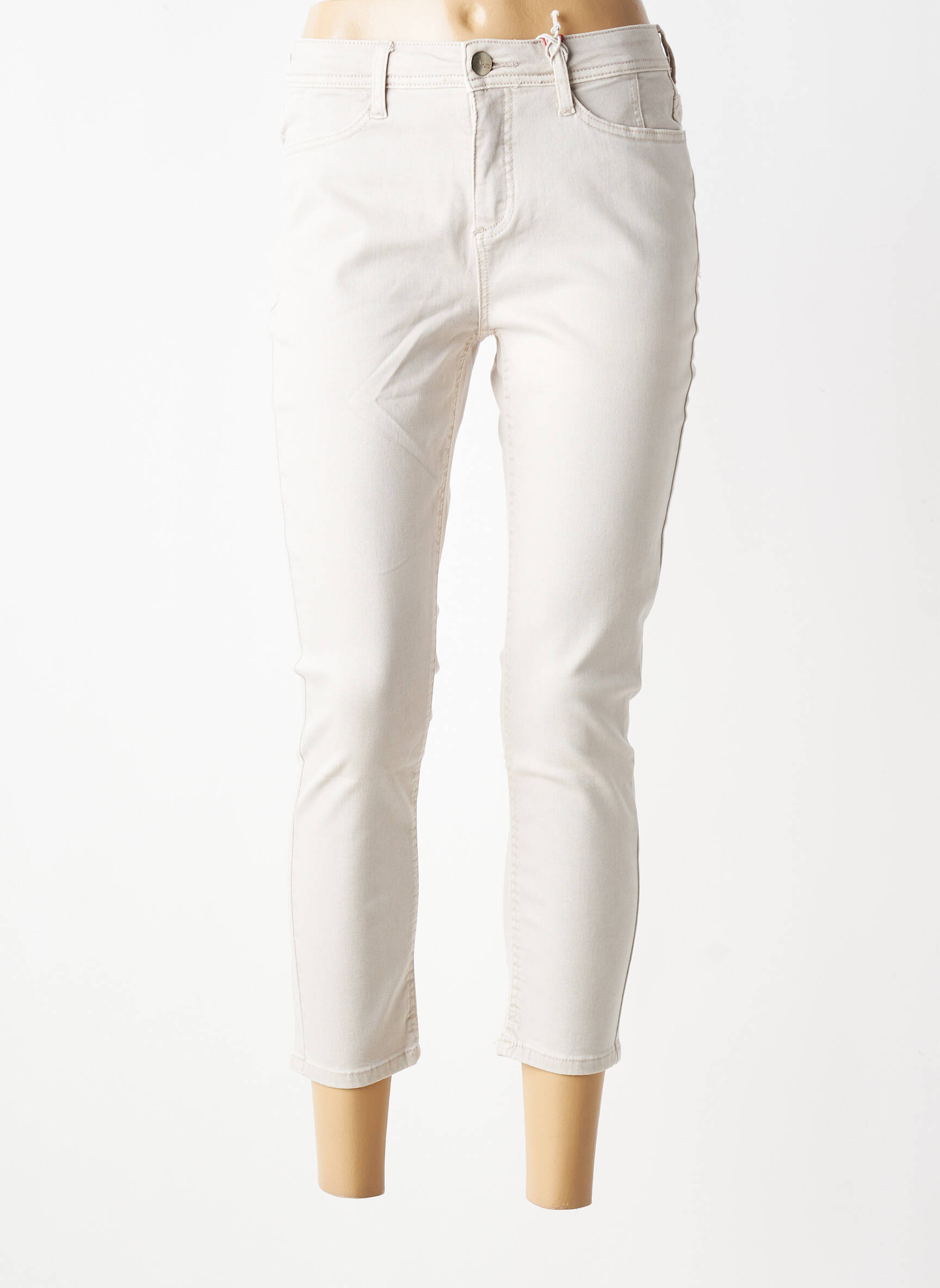 Jeans coupe slim stretch taille normale gris STREET ONE femme