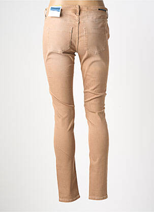 Pantalon slim stretch taille normale marron STREET ONE femme