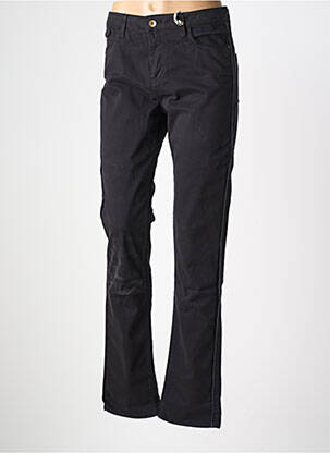 Pantalon droit stretch taille normale noir KANOPE femme