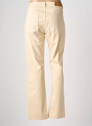 Pantalon droit stretch taille normale beige LOLA ESPELETA femme