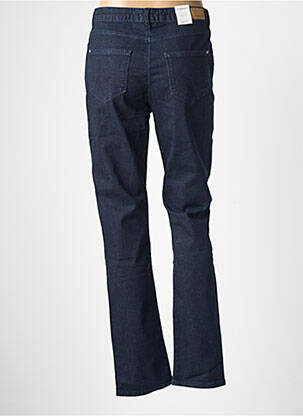 Pantalon droit stretch taille normale bleu KANOPE femme