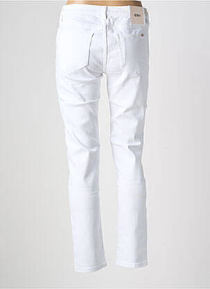 Jeans coupe slim stretch taille normale blanc REIKO femme