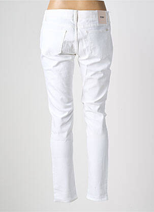 Jeans coupe slim stretch taille normale blanc REIKO femme