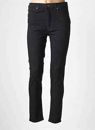 Jeans coupe slim stretch taille normale noir REIKO femme