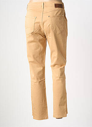 Pantalon droit stretch taille normale marron LOLA ESPELETA femme