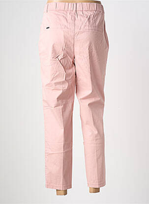 Pantalon chino tissage popeline taille normale rose STREET ONE femme