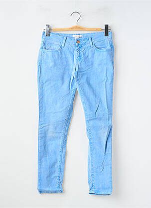 Jeans coupe slim stretch taille normale bleu REIKO femme