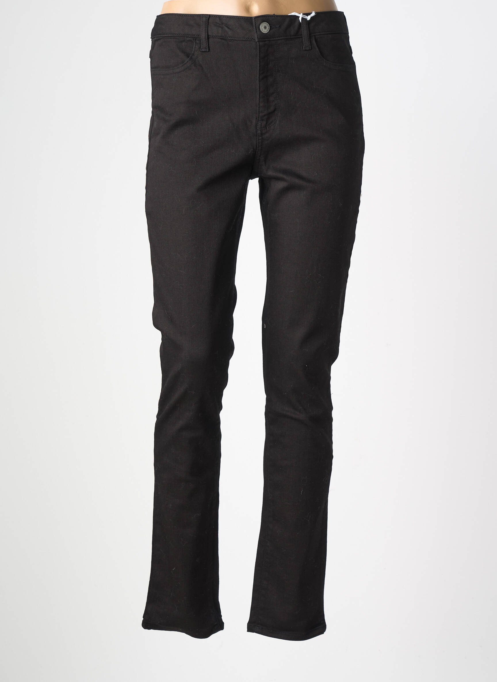 Pantalon slim stretch taille normale noir KANOPE femme
