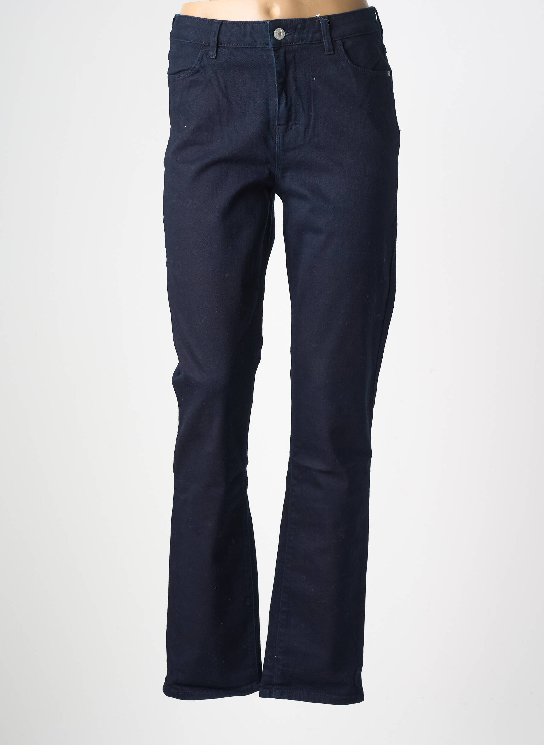 Jeans coupe slim stretch taille normale bleu KANOPE femme