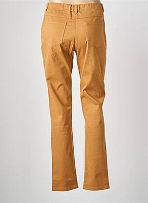 Pantalon slim taille élastique taille normale beige QUATTRO femme