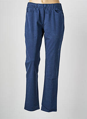 Pantalon slim taille élastique taille normale bleu QUATTRO femme